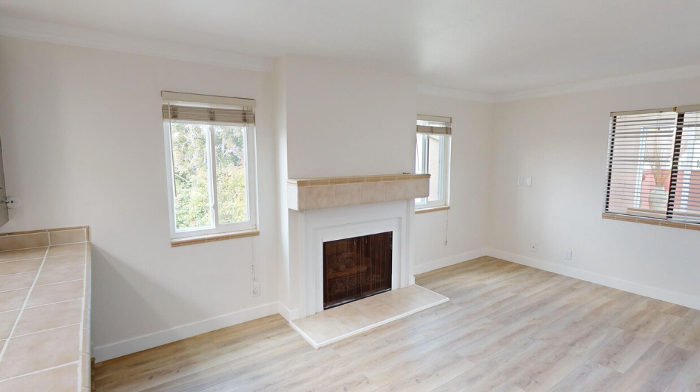 Rental Living Room Remodel Coronado Before & After (After)